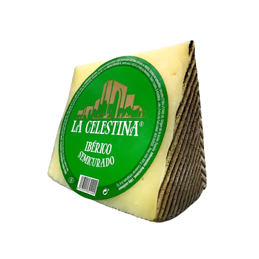 Cuña de queso mezcla ibérico semicurado